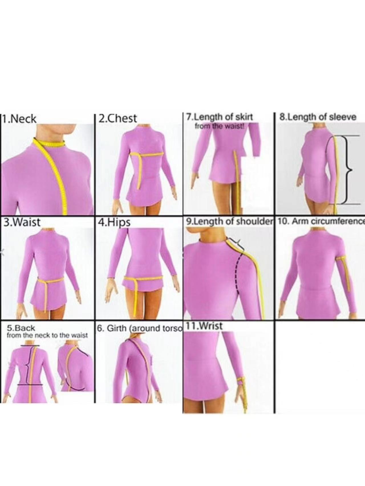 Tenue de performance pour patinage artistique - jupe de patinage