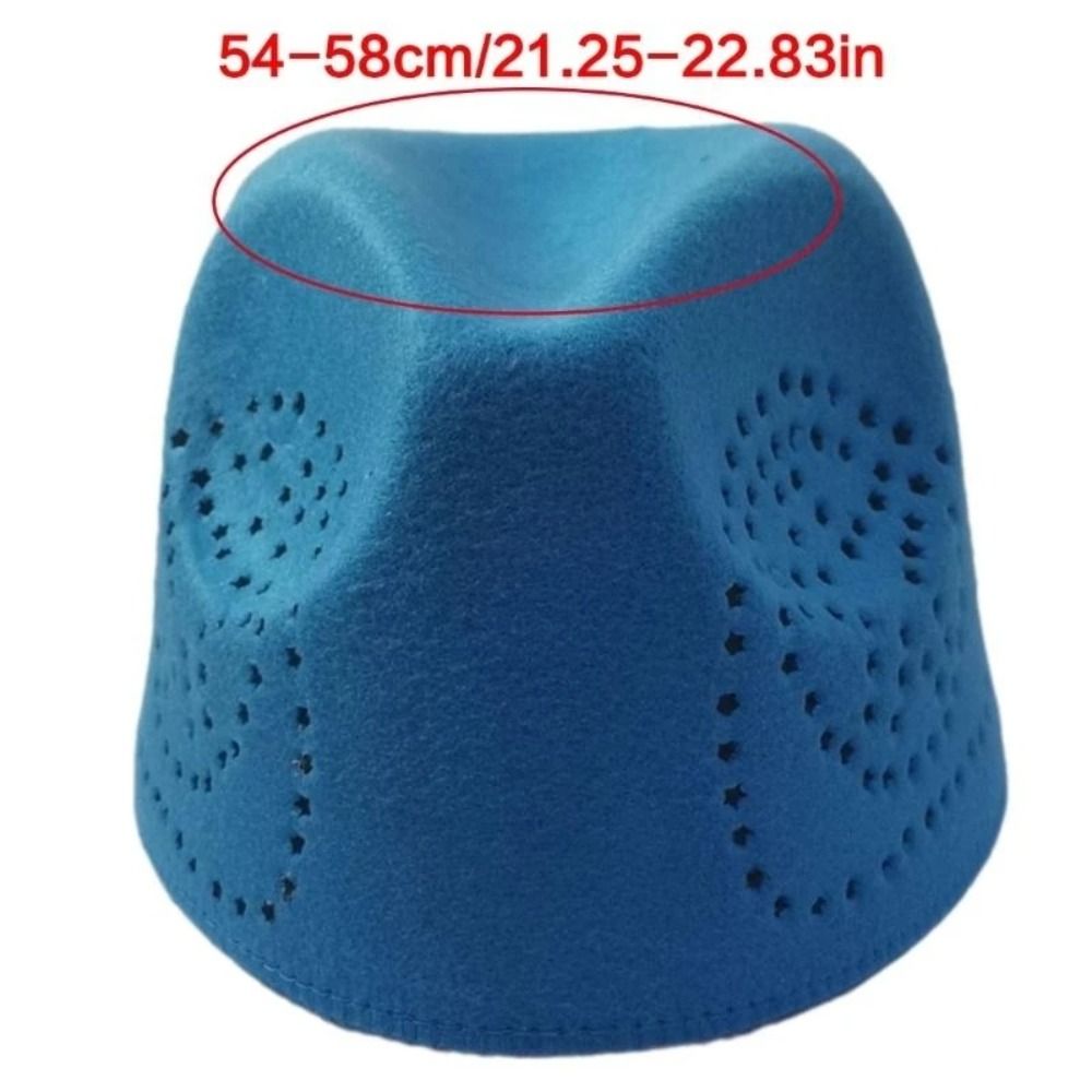 Nouveau tissu casquettes de prière doux respirant Taqiyah chapeau évider ethnique Festival casquettes culte