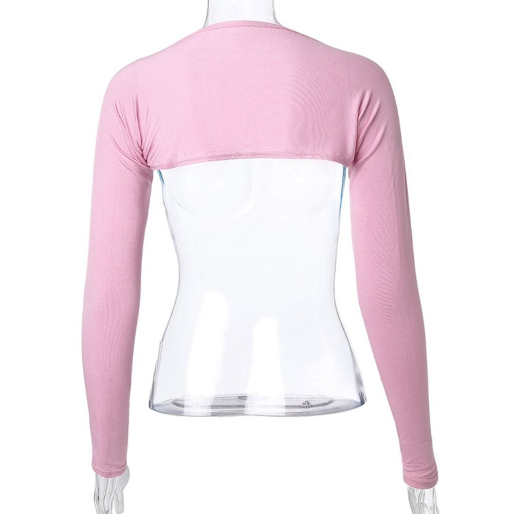Châle de Bras Islamique à Manches sulfpour Femme, Haut Court Modal Doux, Extensible, Musulman