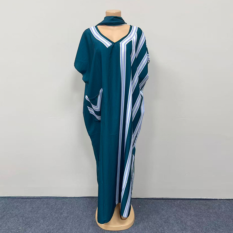 Mode musulmane pour femmes africaines Abaya Boubou Dashiki Ankara tenue Robe de soirée dubaï caftan Robe Marocaine-robes africaines