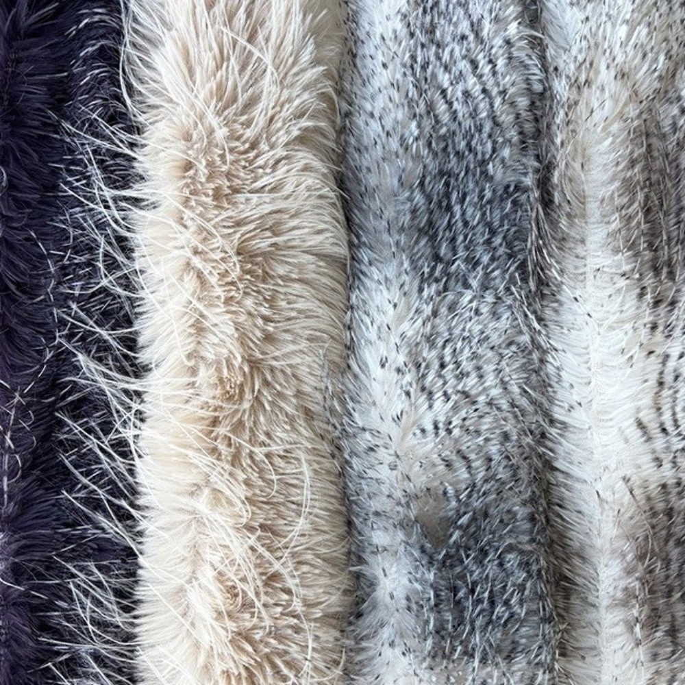 Écharpe d'hiver tendance à pompons épais, coupe-vent, chaude, en fausse fourrure, protection du cou