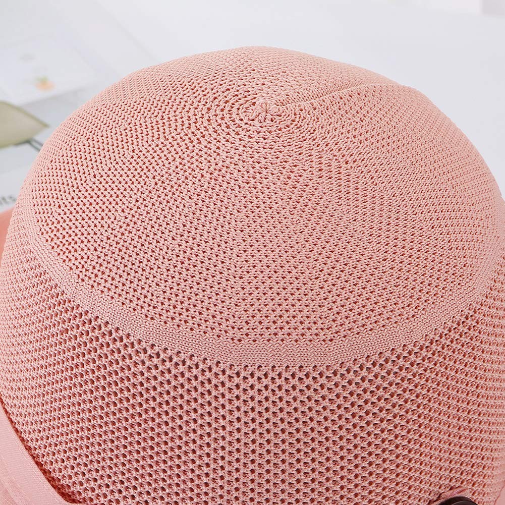 Chapeaux de soleil en maille pour femmes, plage d'été, UV UPF, large mentonnière, grand avant-toit, pliable, Portable, pare-soleil, chapeau de pêcheur