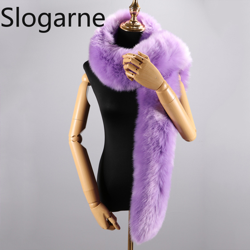 Écharpe longue en fausse fourrure 2026 pour femmes et hommes, 180 cm, châle de luxe épais et moelleux, cache-cou chaud pour dames, accessoire de mode pour fêtes, décoration en fourrure