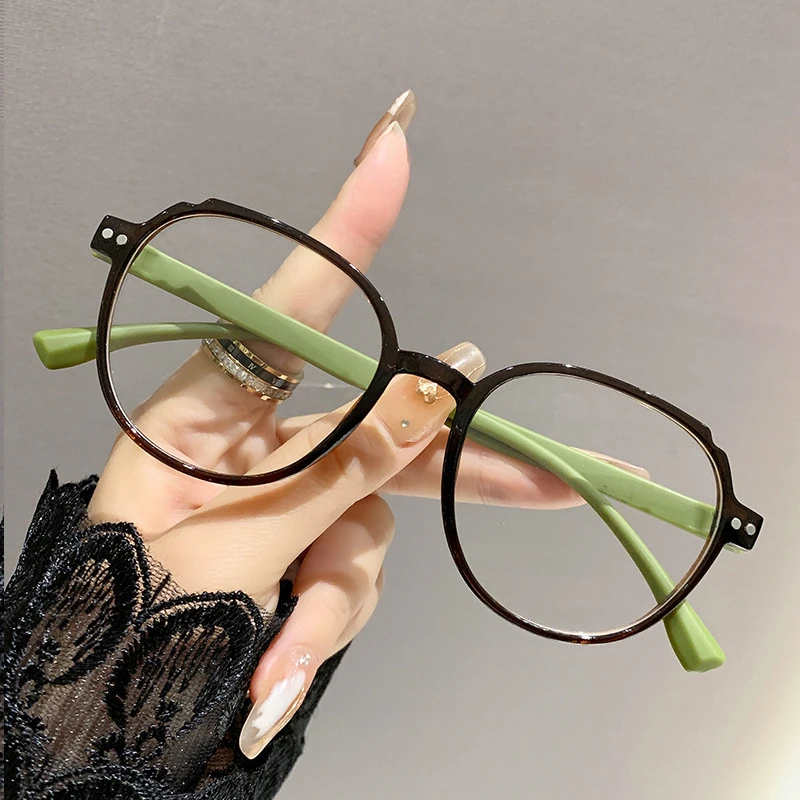 Lunettes de lecture carrées unisexes, lunettes bloquant la lumière bleue avec plus dioptries, lunettes rétro de loin, lunettes carrées pour hommes et femmes