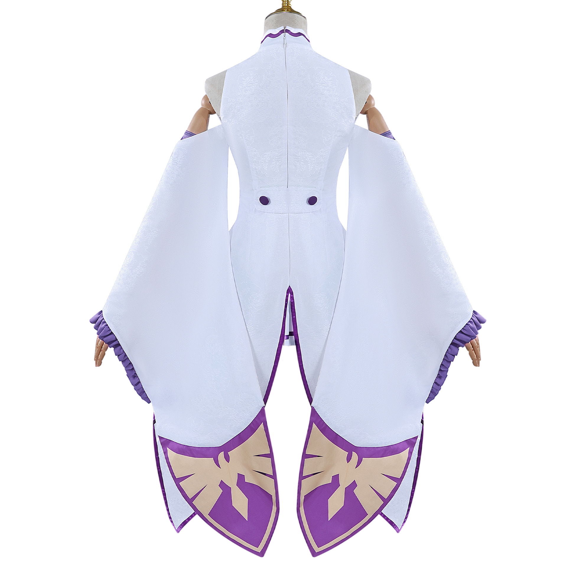 Costume de Cosplay Anime Emilia, robe Emiria, jupe, Costume d'halloween pour femme, vêtements de spectacle sur scène, joli Costume de noël