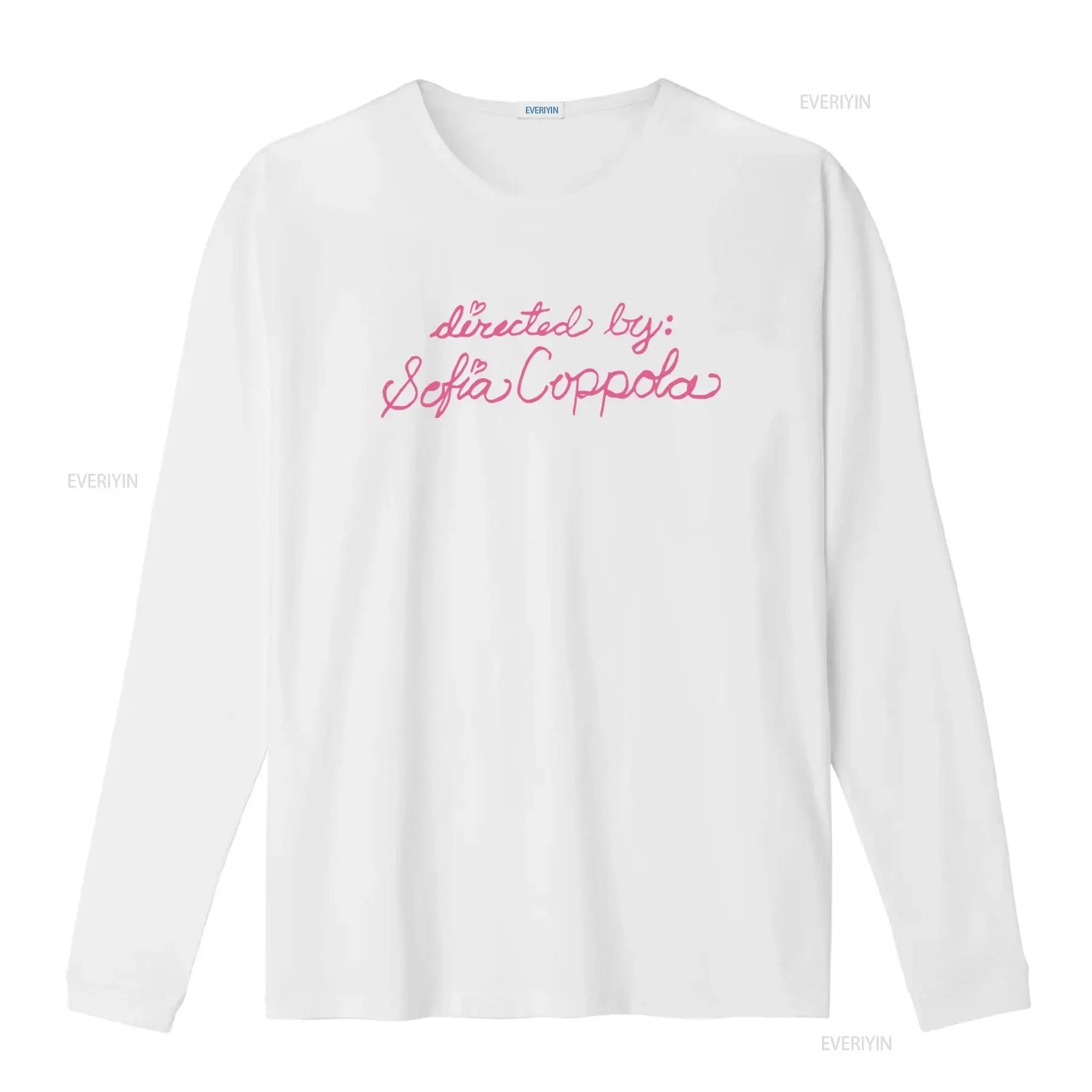 T-shirt élégant dirigé par Sofia Coppola pour les amateurs de mode, vintage, légèrement délavé, graphique streetwear, confortable