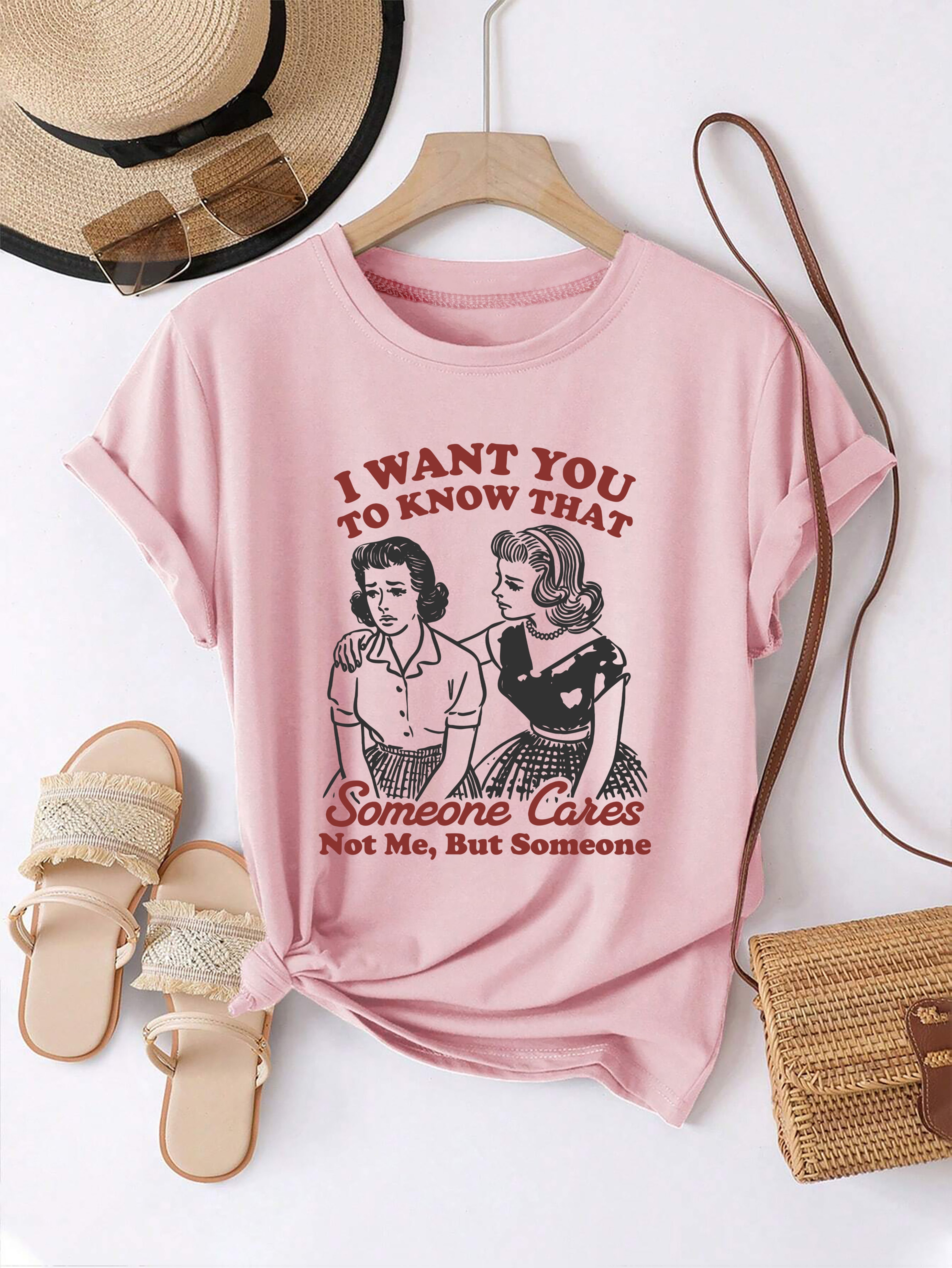 T-shirt décontracté à manches courtes avec imprimé tribal chrétien et citation inspirante, illustration tendance