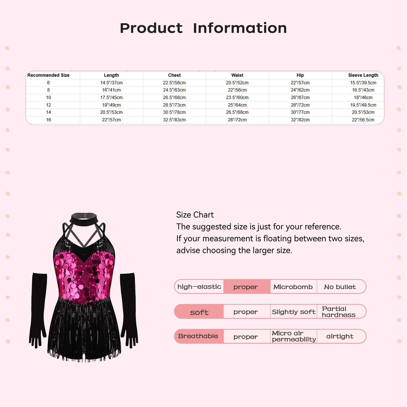 Costume de danse moderne pour enfants : Jazz, Latin, Samba, Rumba, Salsa – Justaucorps de ballet à sequins et jupes à franges avec gants pour filles