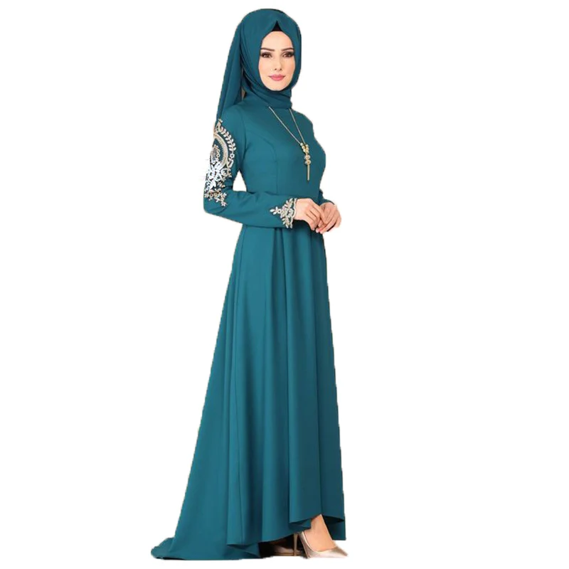 Mode robe musulmane femmes Abaya Ramadan fête dubaï turquie moyen-orient Ramadan irrégulière islamique prière vêtements S-5XL