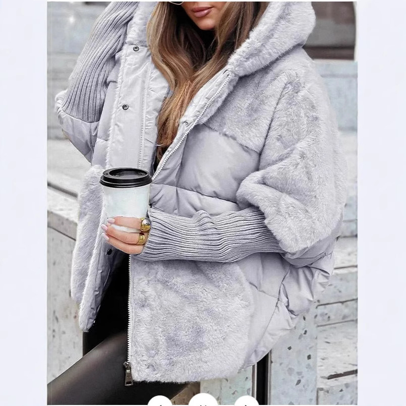 Automne femme Chic veste manteaux femmes Streetwear hiver nouveau velours épaissi chaud Harajuku ample vêtements d'extérieur décontractés hauts vêtements