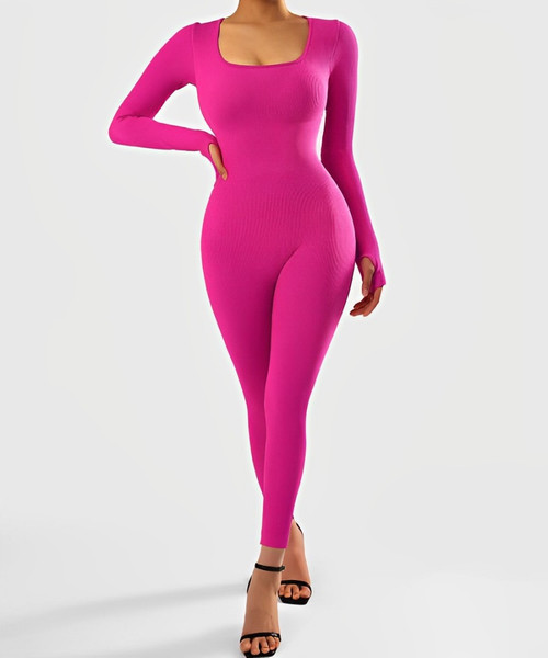 Body femmes automne hiver Fitness entraînement à manches longues vêtements de sport combinaisons tenues Streetwear barboteuse costume pantalon LTK 501140