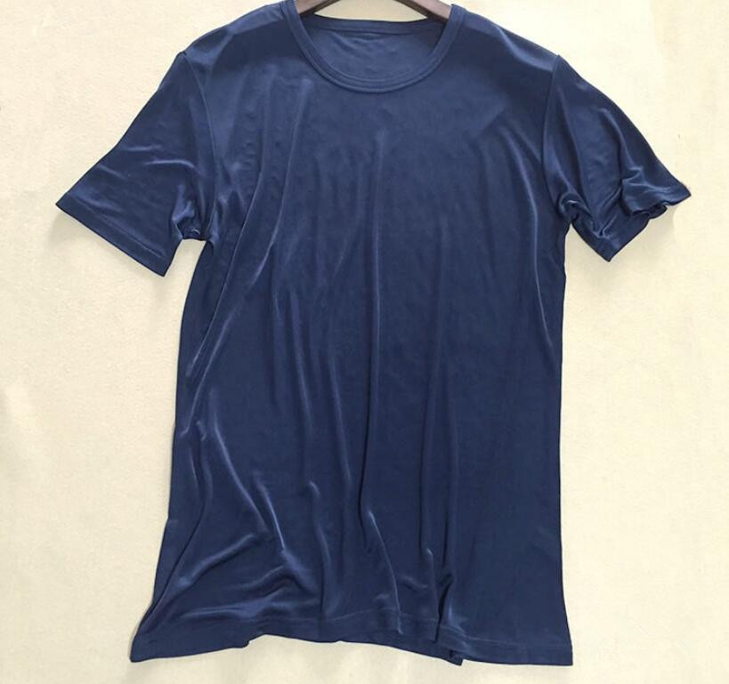 T-shirt fin et respirant pour homme, élastique et décontracté, 100% naturel, printemps été, Y-TB1167
