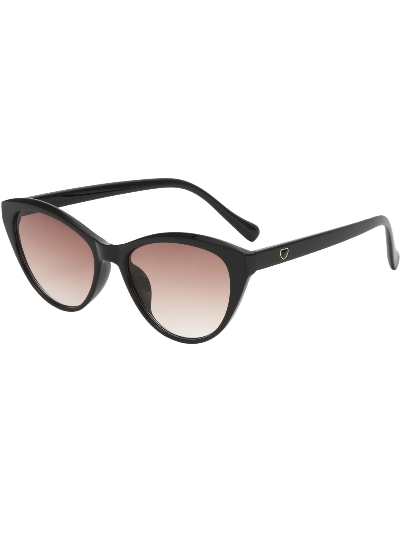 Nouvelles lunettes de soleil, œil de chat, style européen à la mode, sens élevé de la tendance, grand visage et lunettes minces.