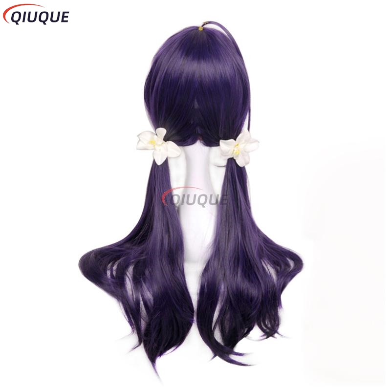 Costume de cosplay Izumi Kyouka avec coiffe, perruque de cosplay Anime BSD, Kimono Yukata pour femmes, tenue de carnaval d'Halloween