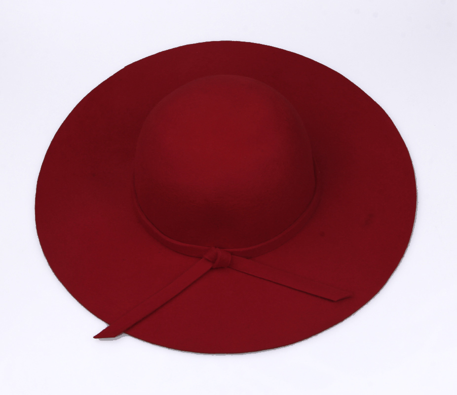 Nouveaux chapeaux pour femmes, en feutre de laine, Vintage, à bord large, casquette souple, 2017