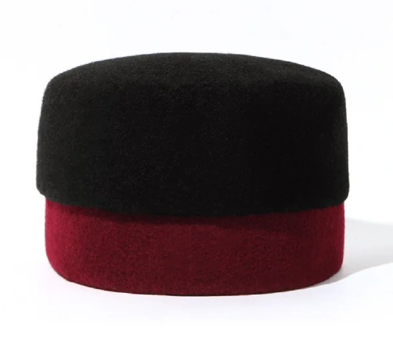 Chapeaux musulmans pour hommes, bérets rouges et noirs, en vraie laine, couvre-chef élégant, Hijabs islamiques, fête de danse, casquettes de prière en plein air, chapeau africain
