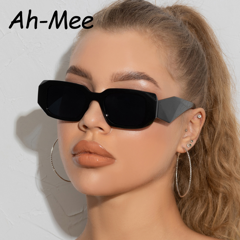Marque De mode carré lunettes De Soleil femmes Vintage voyage petit Rectangle lunettes De Soleil Femme mode rétro Lunette De Soleil Femme