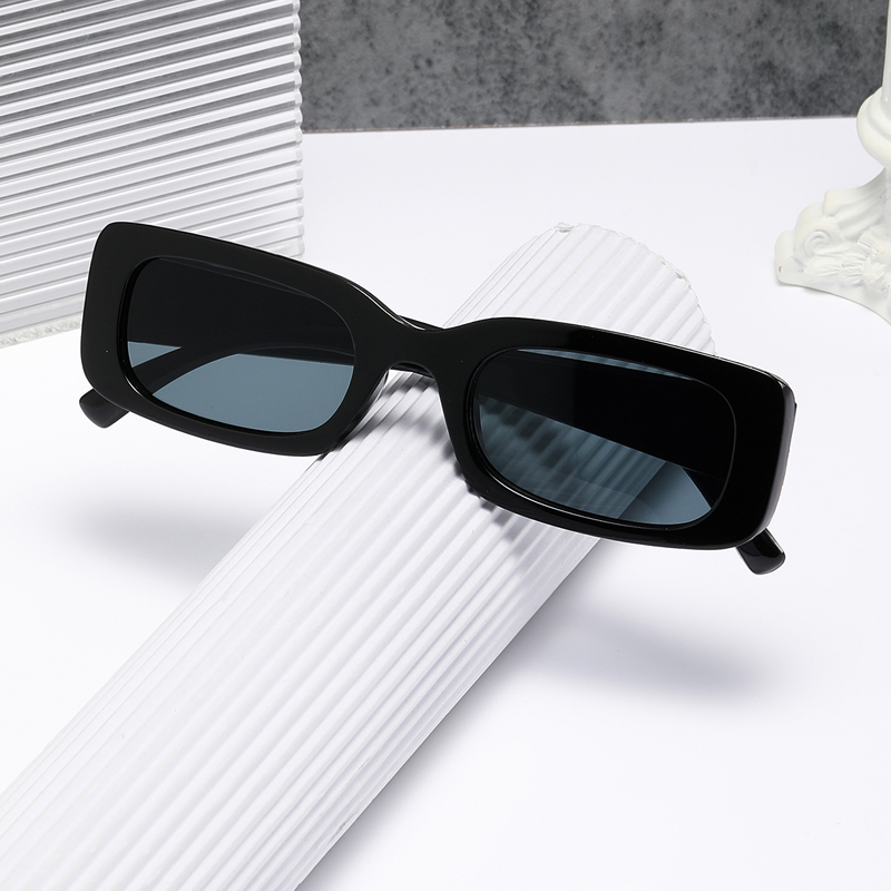 Lunettes de soleil carrées d'été pour femmes, lunettes de soleil rectangulaires pour hommes, verres noirs rétro, pour la conduite, la pêche, Oculos UV400, lunettes de protection