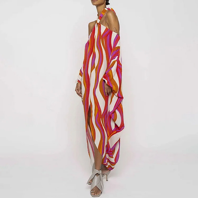 Robe de plage pour femme 2026, Kaftan à manches longues, Tunique de plage, Paréo long, Cache-maillot de bain, Robe d'été, Vêtements de plage