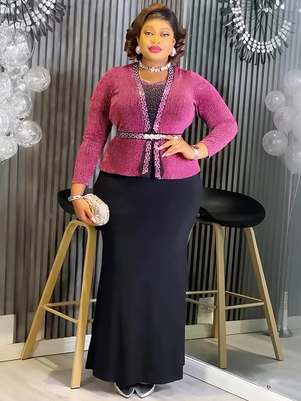 Robe longue de soirée pour femmes, Dashiki africain, diamant, sirène, Maxi, dubaï, turquie, Kaftan, printemps, 2026