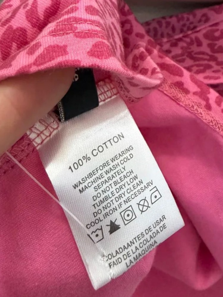 Collection T-shirts Imprimé Léopard Femme Été Coton Coupe Slim Petites Manches Volantes Débardeurs Vintage Américain Doux Y2K