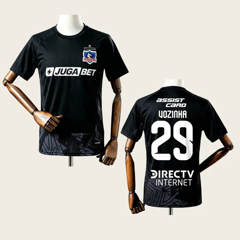 2026 2027 Colo Colo Vozinha 29 Maillot Homme Été Impression 3D T-shirt de Football Respirant Séchage Rapide Vêtement de Sport