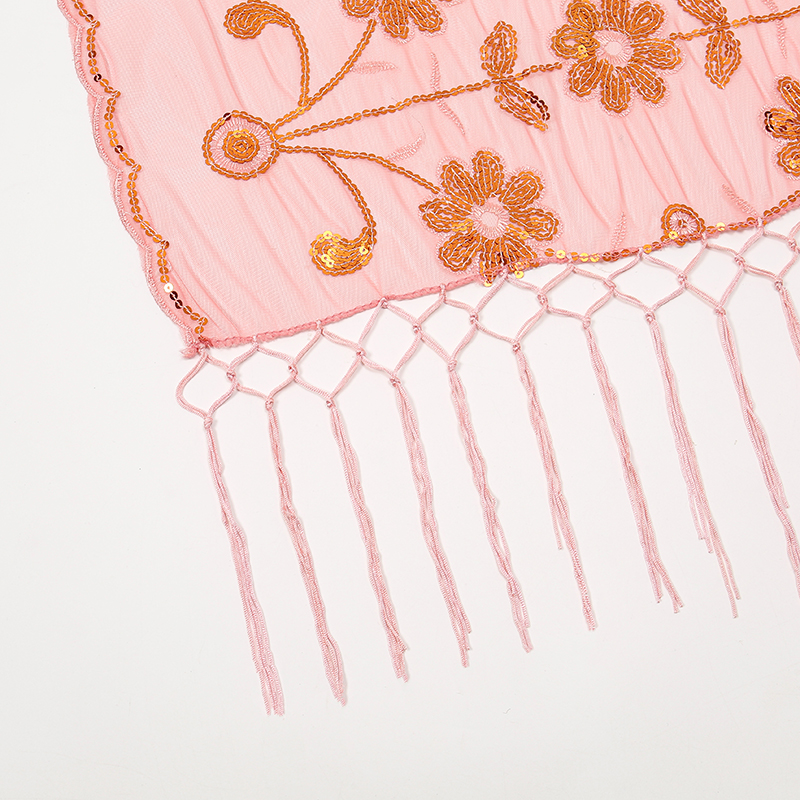 Écharpe à pampilles florales à sequins pour femmes, châles de luxe, hijab musulman, longue cape unie, cape de fête, nouveau, 160x60 cm