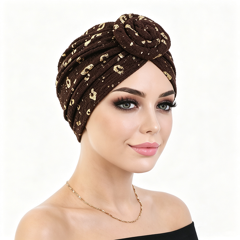 Turban croisé torsadé pour femme, bonnets hijab avec bande élastique extensible, couvre-chef, bonnet, accessoires pour cheveux