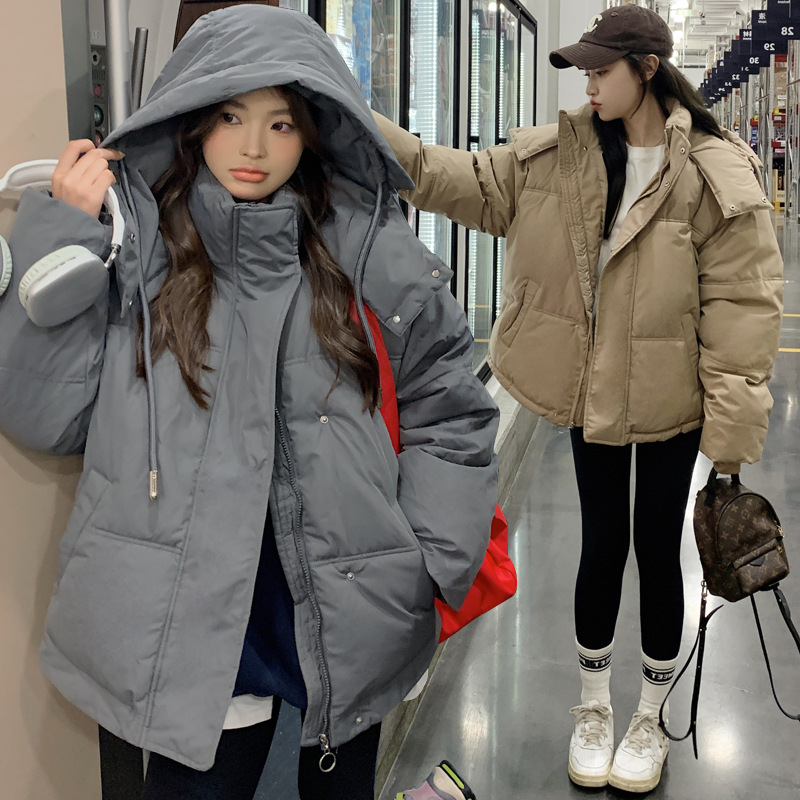 Veste rembourrée en coton chaud pour femme, parkas d'hiver pour femme, conception de fouet, manteau confortable pour femme, mode tempérament, 2024