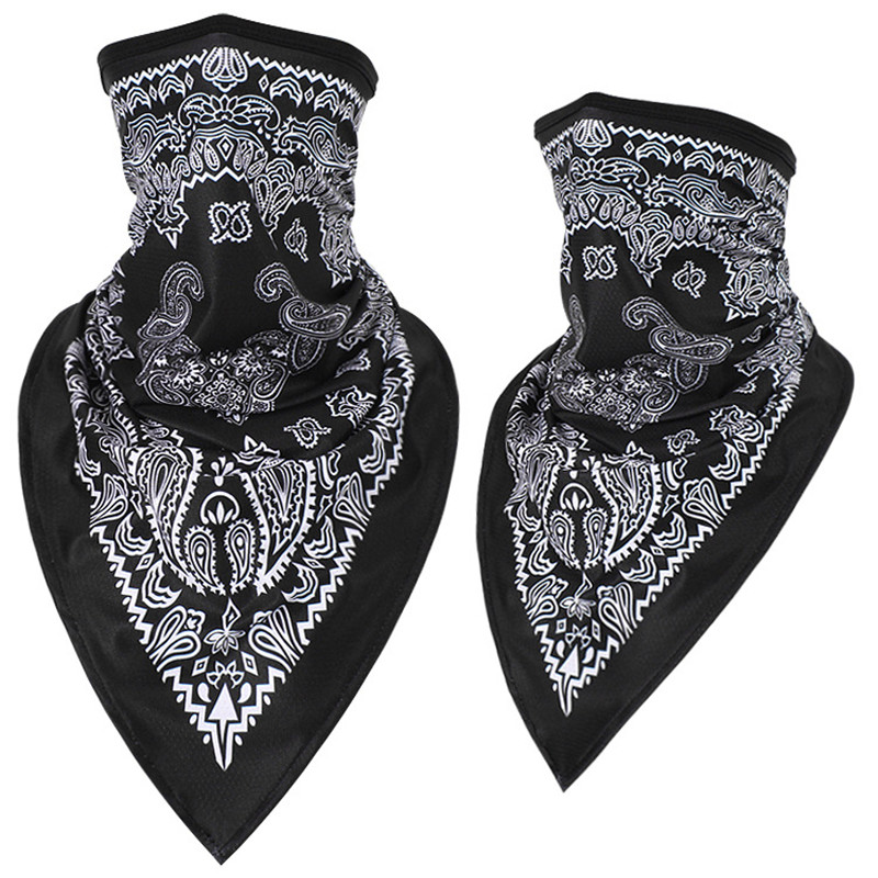 Cagoule Triangle pour Moto, Masque Facial Respirant, Coupe-Vent, Bandana, 506, Hiver 2024