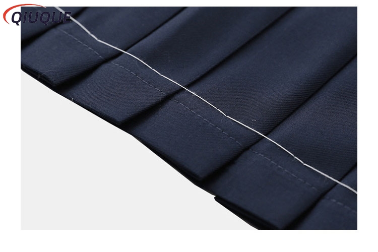 Jupes plissées noires/bleu foncé pour femmes, courtes et longues, pour filles, taille haute, jupes japonaises JK, uniforme d'étudiant à la mode, été