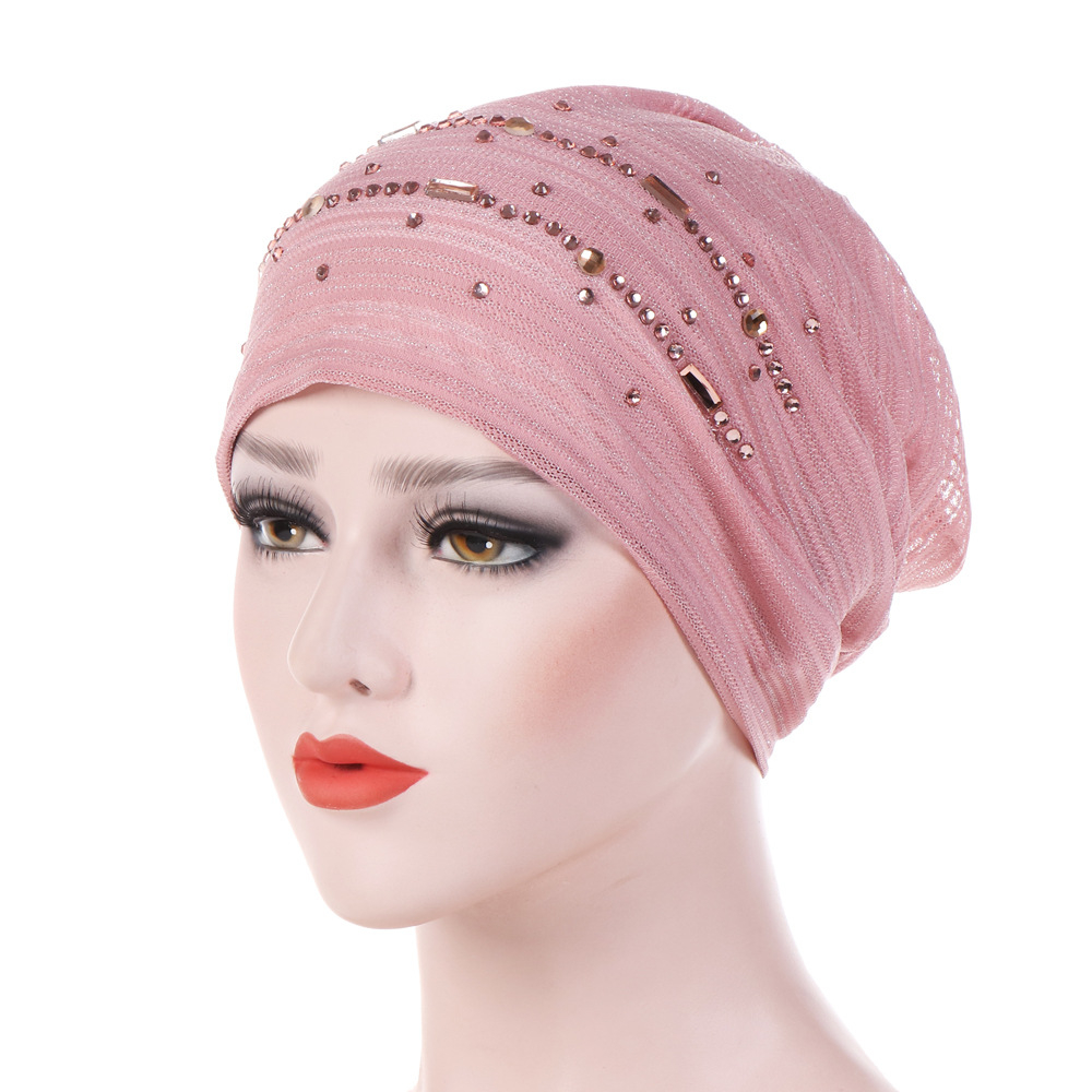 Nouveau Turban Fin en Dentelle Couleur Unie 2026 – Bonnets Hijab Intérieurs Doux et Respirants pour Femmes Musulmanes – Turbantes, Foulards et Sous-Hijabs