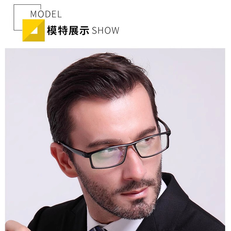 Marque Design pleine jante titane TR90 optique Prescription lunettes cadre Flexible ressort charnière affaires hommes lunettes Spectacle