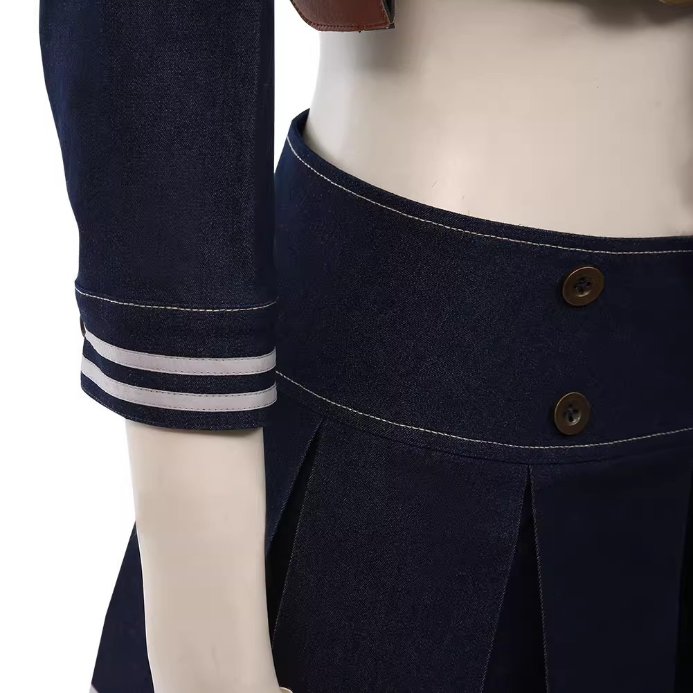 Costume de marin Emily Cosplay, tenue de poinçon à ventouse, jupe, déguisement, uniforme JK, robe Preppy pour femmes, fête de carnaval d'halloween