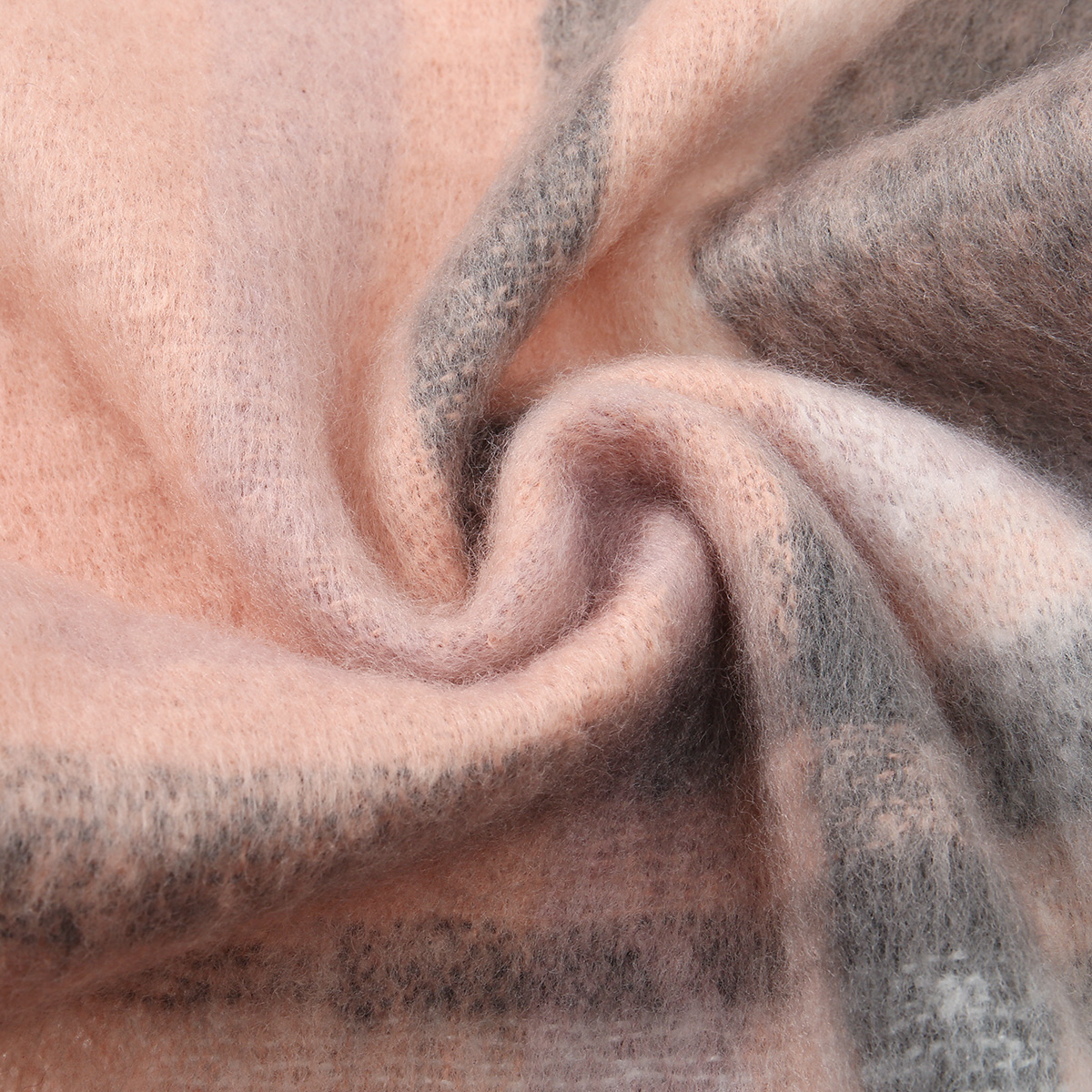 Plaid rayé glands cachemire écharpe pour femme hiver en plein air garder au chaud châles dame mode longues enveloppes épais Pashmina 200*40 cm