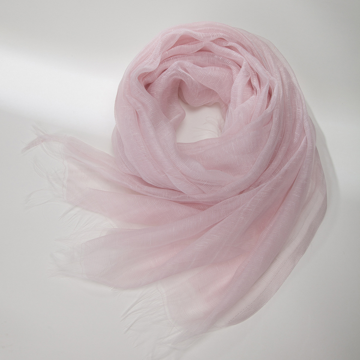 Écharpe en organza pour femme, châle d'été fin et transparent, protection solaire élégante, foulard transparent pour le cou, écharpe de voyage tendance pour femme