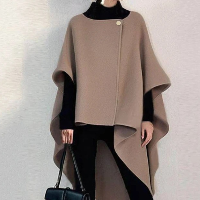 Manteau ample pour femmes au début du printemps 2025, nouvelle veste en laine irrégulière au Design de Niche