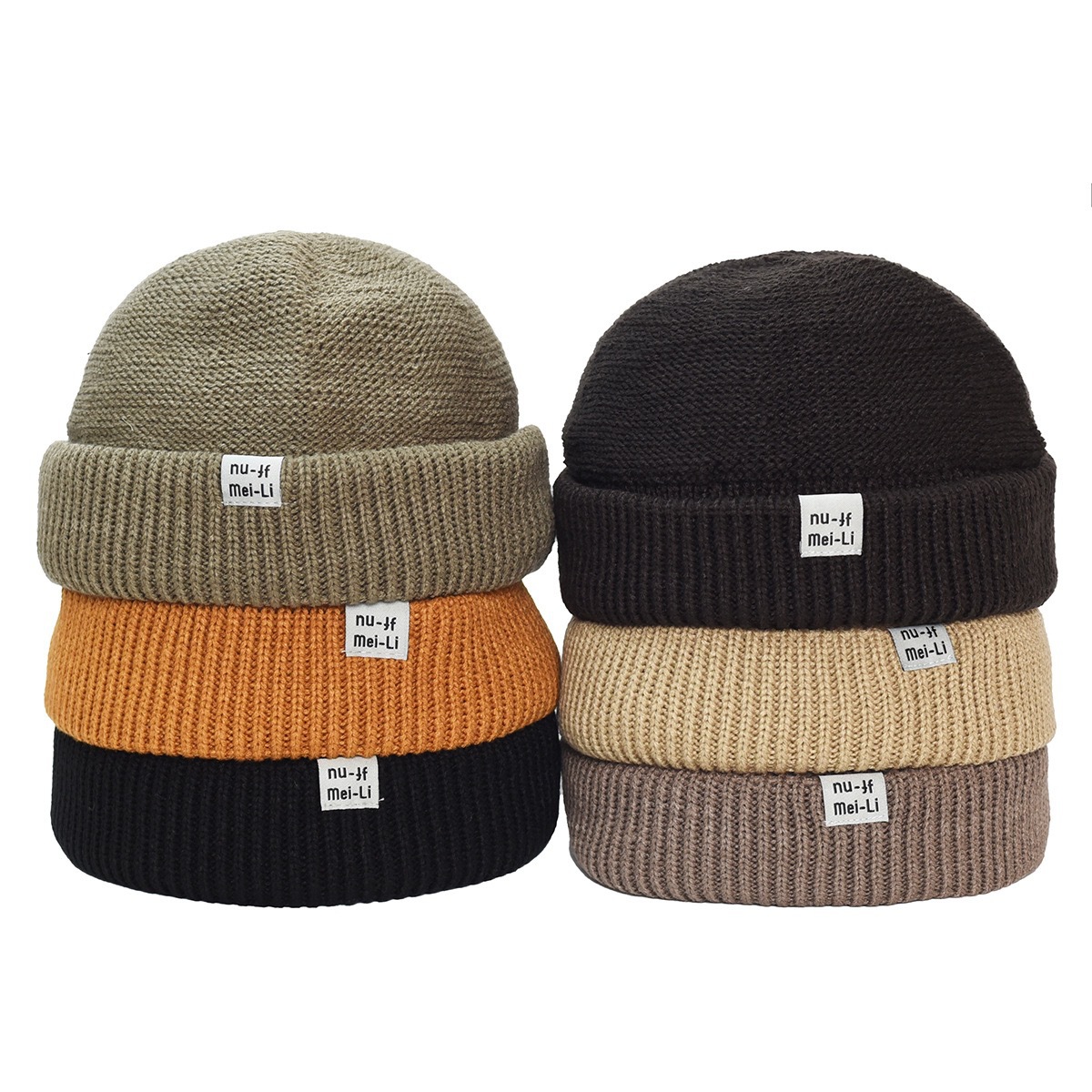 Hip Hop Beanie tricoté chapeau hommes mode Skullcap automne femmes hiver sans bords Baggy Melon casquette manchette Docker pêcheur bonnets chapeau