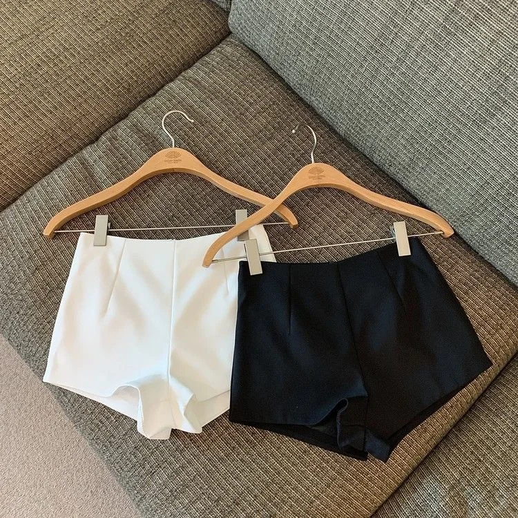 2025 taille haute décontractée jambe pantalon vêtements femmes pantalons été Shorts femmes