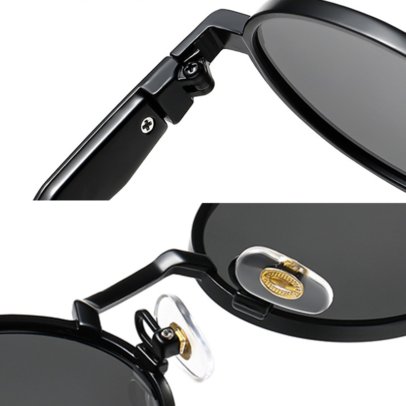 Lunettes de soleil ovales en métal elliptique pour femmes, lunettes de soleil de luxe pour dames, nuances de conduite, mode estivale