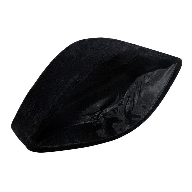 Nouveau chapeau pliable en velours pour hommes, style Asie du Sud-Est, chapeau musulman noir pour hommes, bonnet de prière islamique, Ramadan