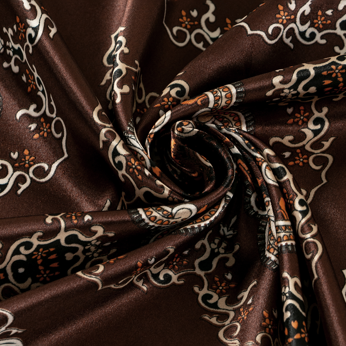 90*90 cm Satin soie carré écharpe femme mode foulard cou tête/cheveux foulards Bandana mouchoir Paisley imprimé foulard
