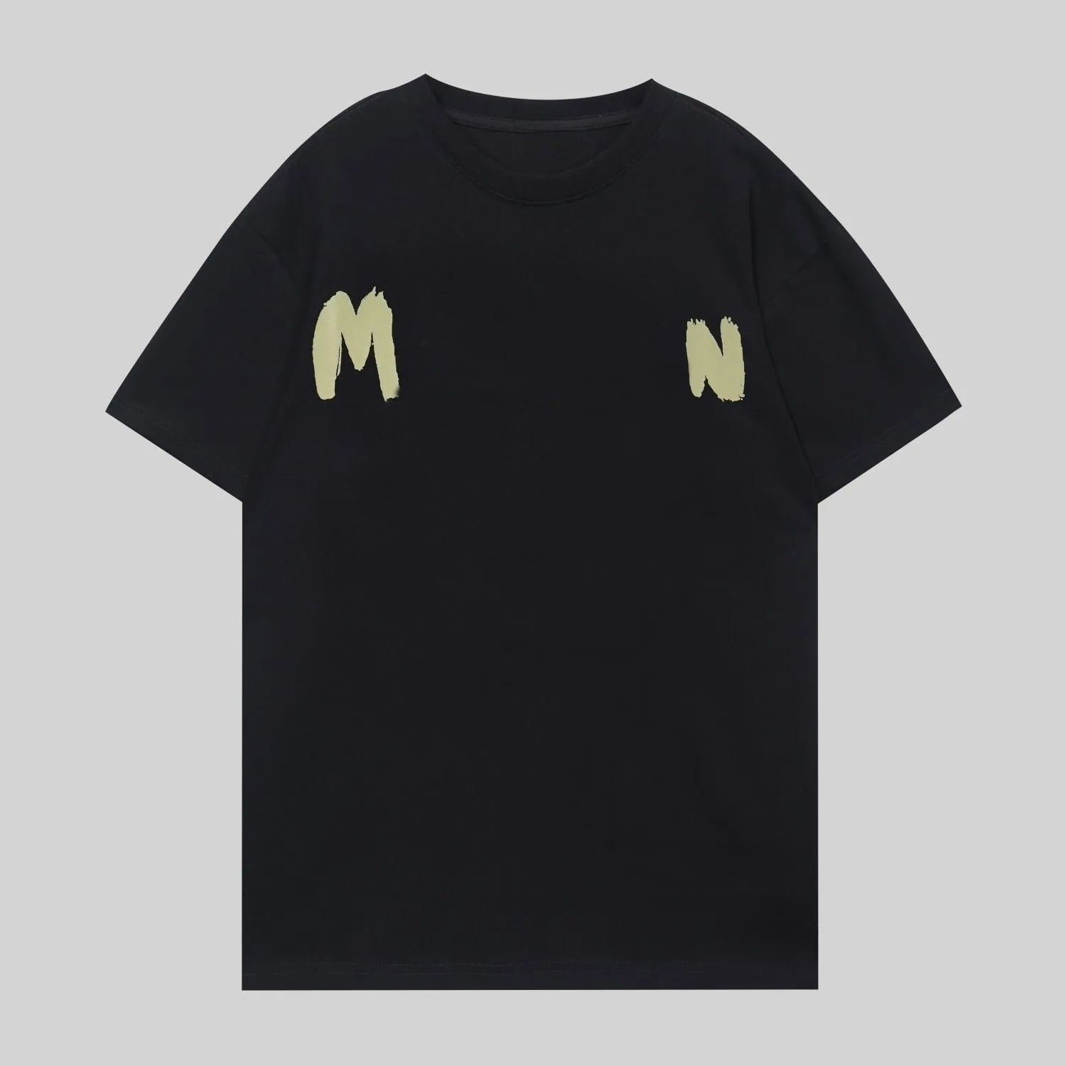 2025 nouveau luxe t-shirt mode personnalisé hommes et femmes Design T-shirts femmes T-shirts de haute qualité noir et blanc