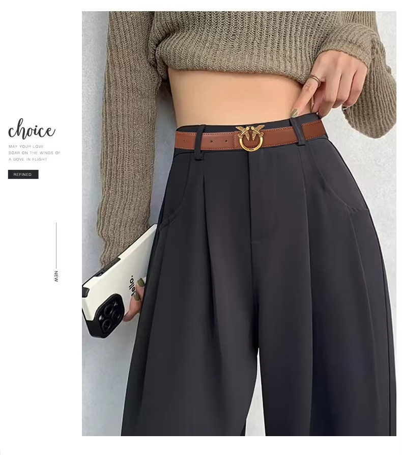 Ceinture rétro pour femme, en cuir PU tendance, accessoire de mode quotidien, parfaitement assorti, exquis, cadeau d'anniversaire, objet pratique