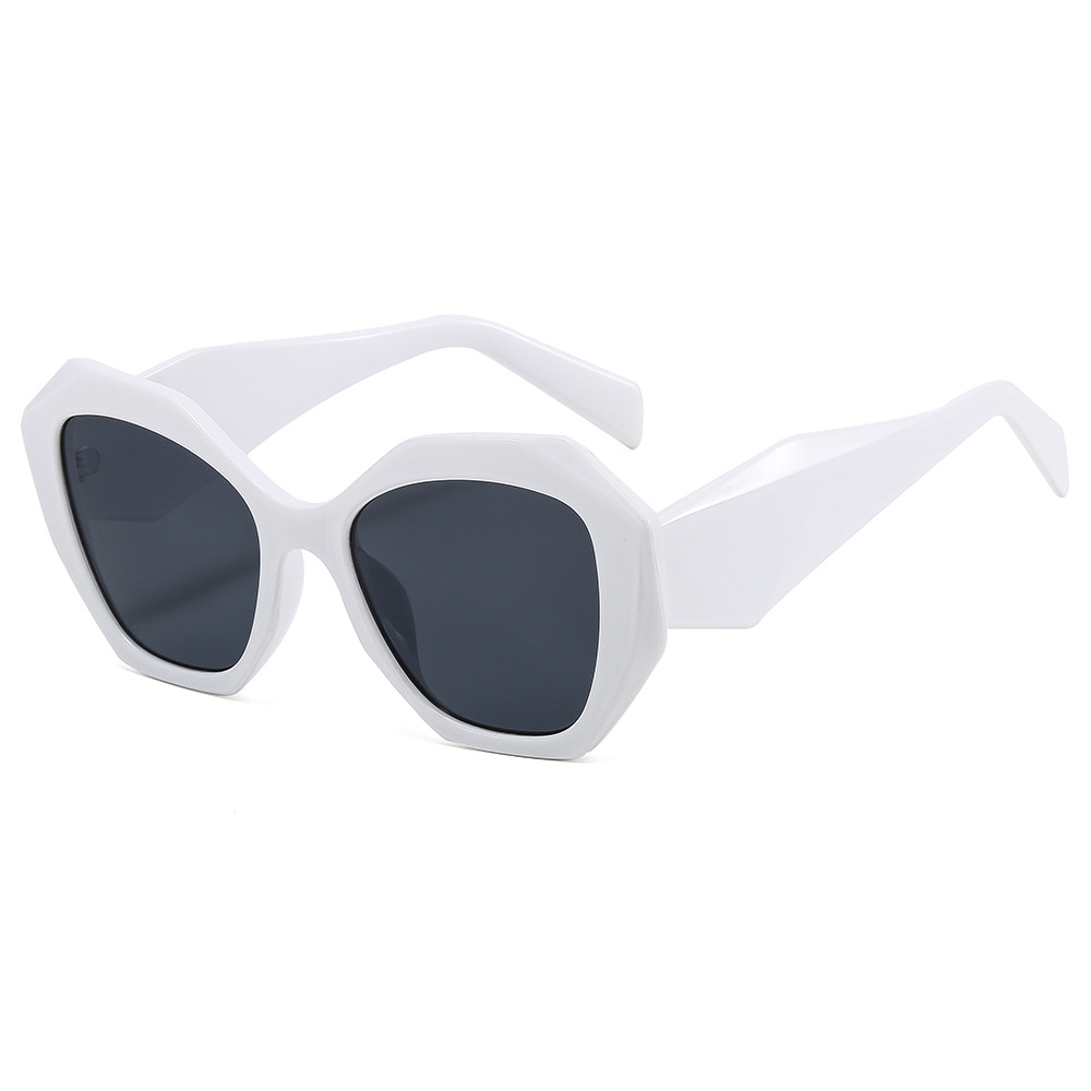 Lunettes de soleil carrées élégantes pour femmes, lunettes de soleil polygonales pour femmes, nuances tendance, lunettes dégradées, créateur de luxe, mode, 2024