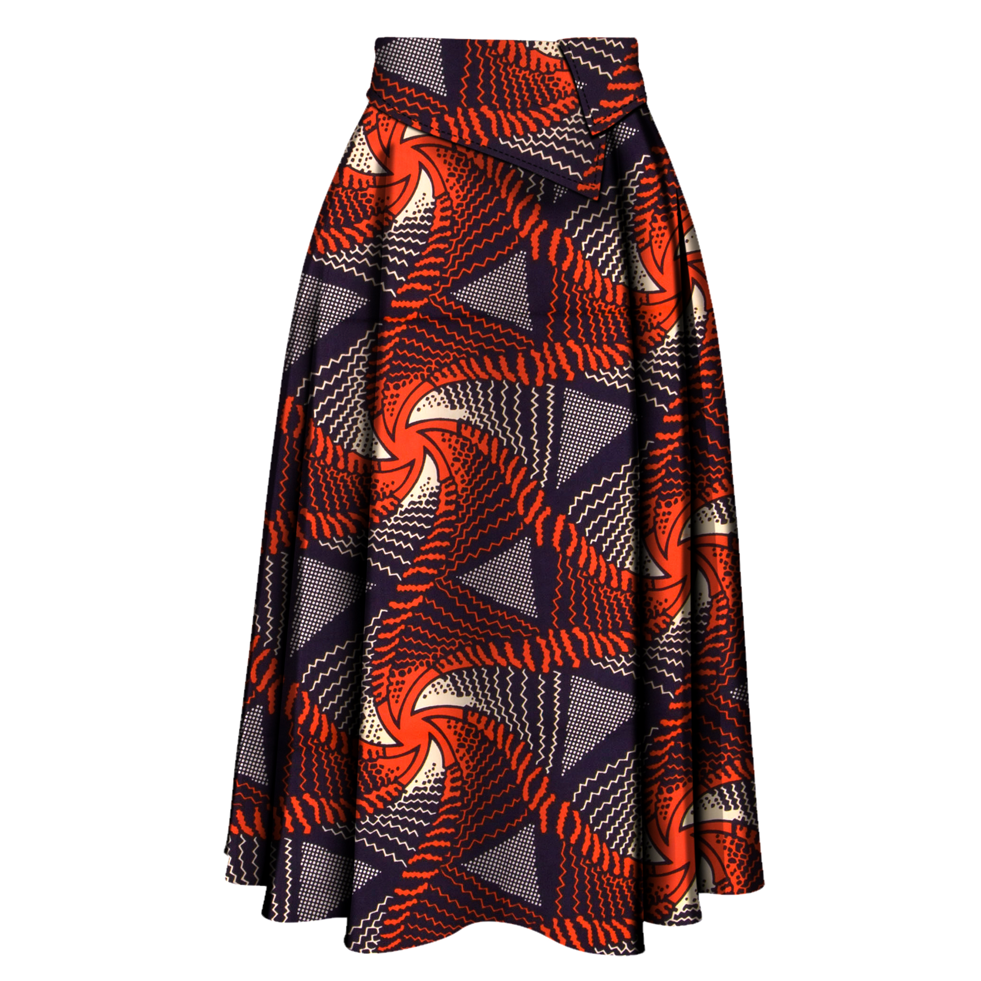 Jupe longue africaine pour femmes, nouvelle collection, tissu imprimé Ankara, taille haute, vêtements de fête, Wy10278