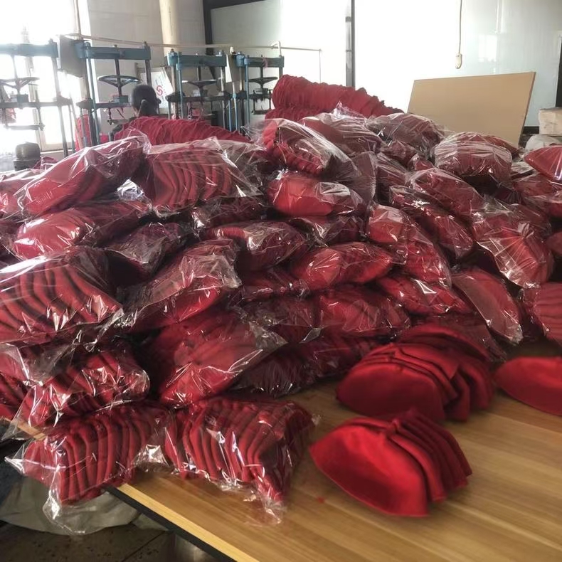 Casquettes de béret en feutre de laine pour hommes musulmans, chapeaux de fête de danse sur scène, mode noir rouge Kufi Hijab fait à la main, bonne sensation
