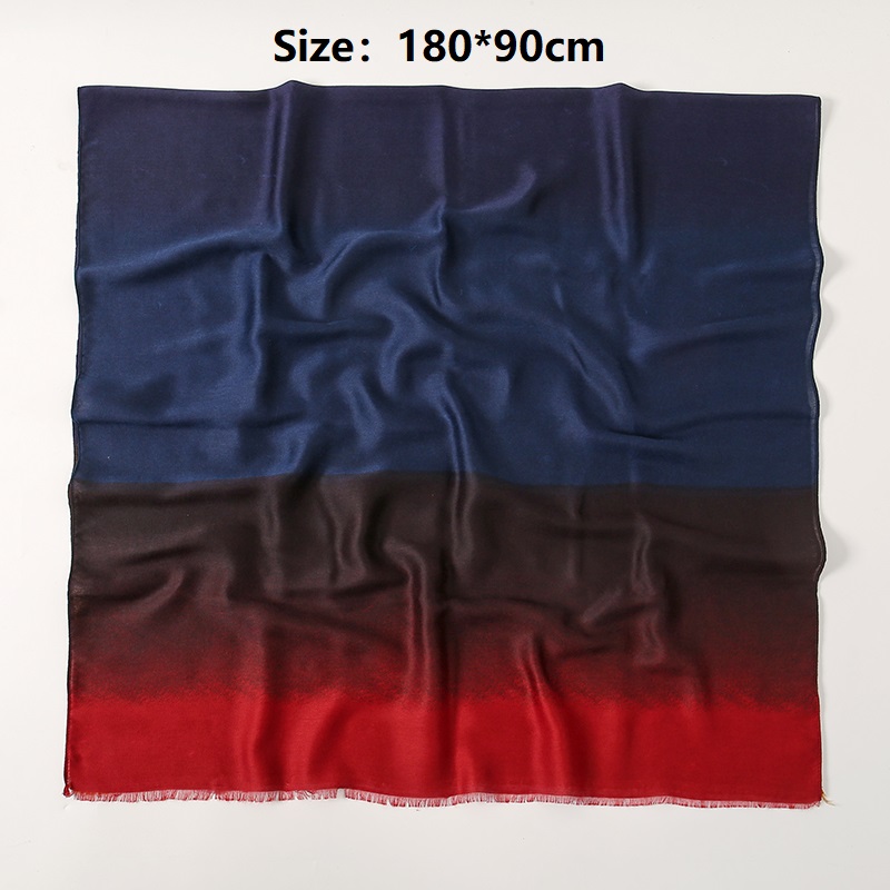 Nouveaux châles longs en viscose tie-dye pour femmes, foulards, écharpes, wraps, hijabs musulmans pour l'Aïd, turbans islamiques, couvre-chefs doux