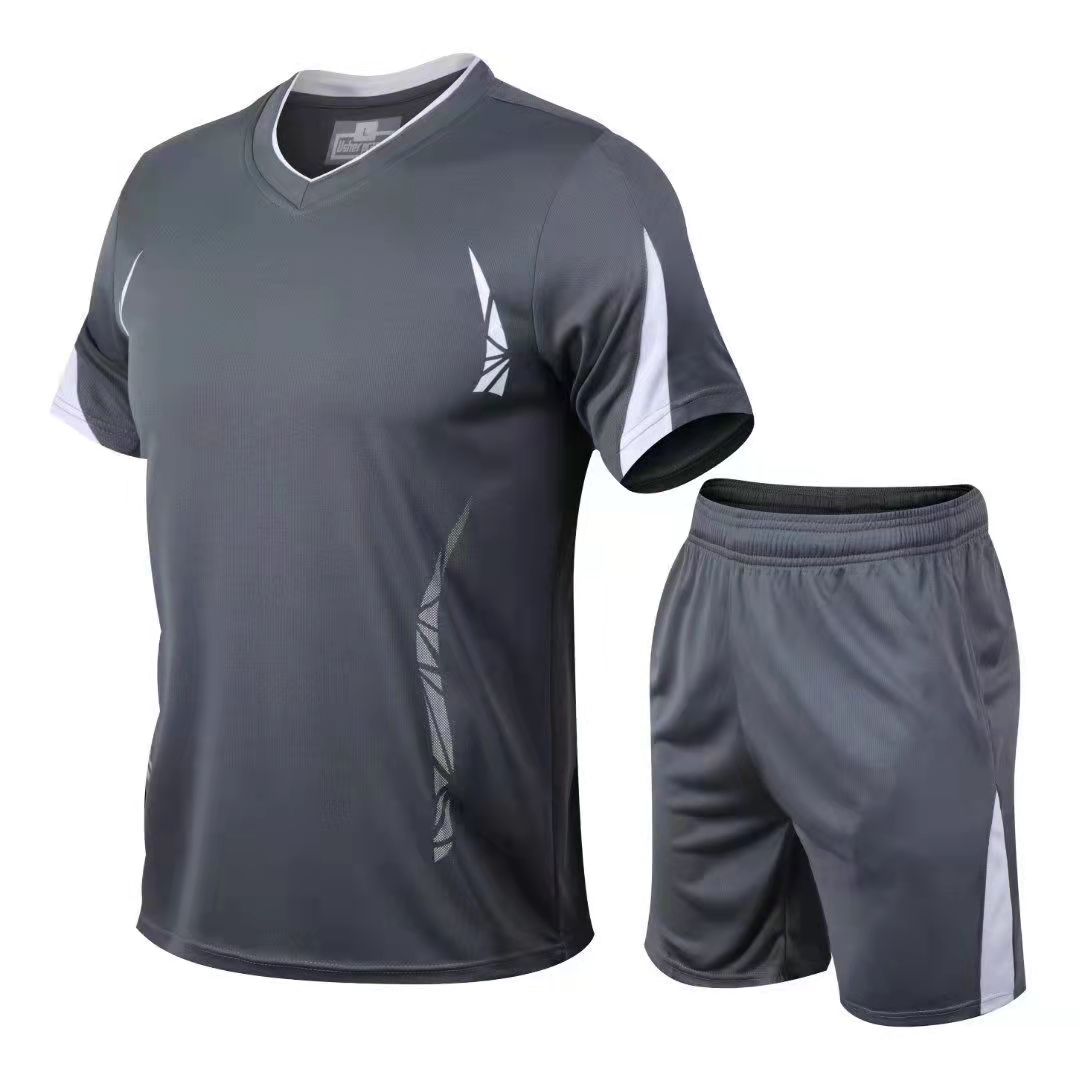 Ensemble T-shirt et Short pour Homme, Décontracté, à Manches Courtes, Pantalon en Y, de dehors, de Course, Streetwear, Nouvelle Collection Été