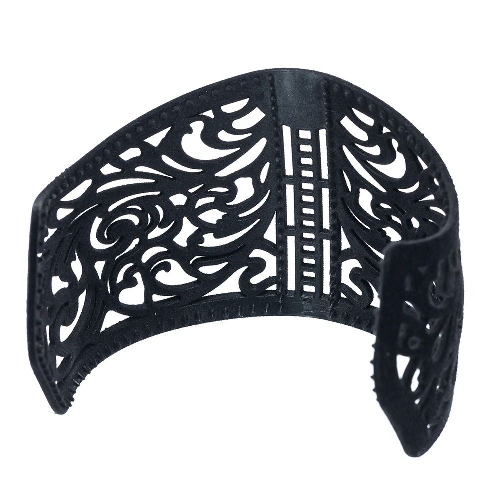 Bandeau antidérapant à dents pour fixer le foulard, mini-couronne élargie coupe-vent, bandeau multifonctionnel pour cheveux